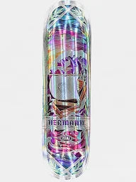 Real Hermann Cathedral Holographic 8.38" Skateboard Deck