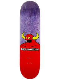 TOY MACHINE "Purple MONSTER" 8.25