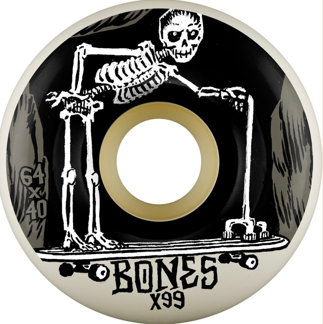 Bones XF X40 BETTER SK8 64MM 99a White