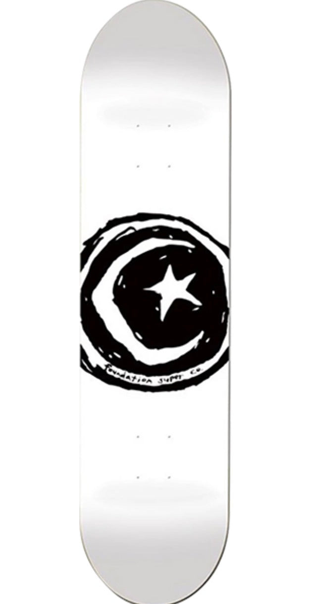 Foundation Star & Moon 8.38 White