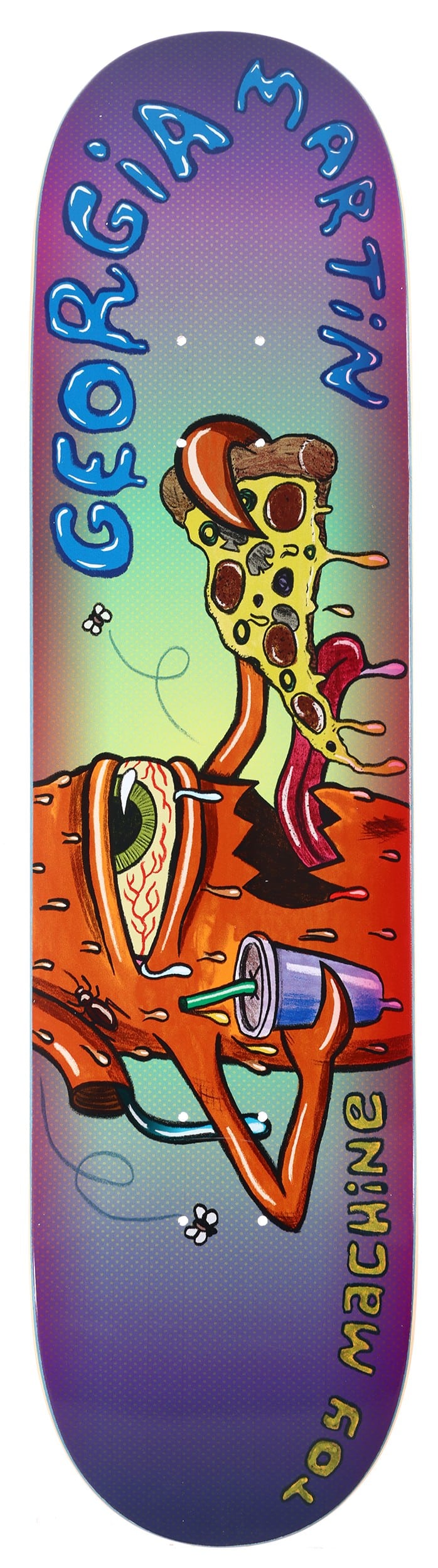 Toy Machine "Pizza" Georgia Martin 8.0