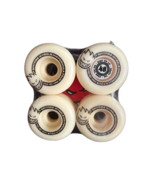 Spitfire Skateboard Wheels Lil Smokies - White