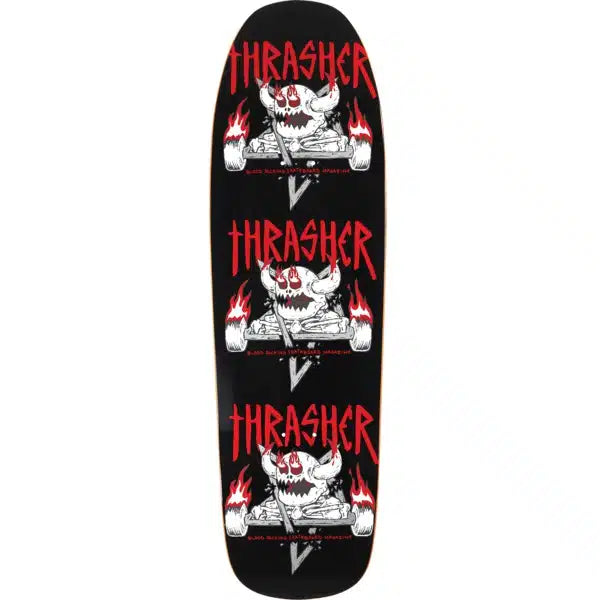 Thrasher X Toy Machine 9.5 Blem Bottom Right Corner