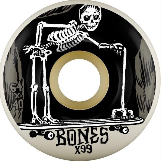 Bones XF X40 BETTER SK8 64MM 99a White