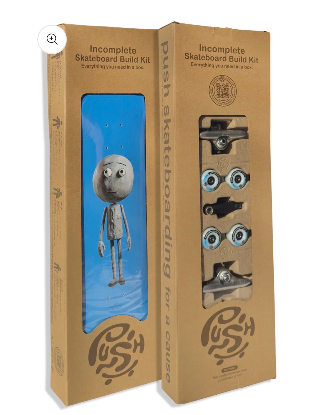 Push Concrete Guy Incomplete complete kit   7.75