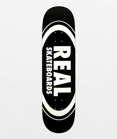REAL Skateboards 8.25 Black